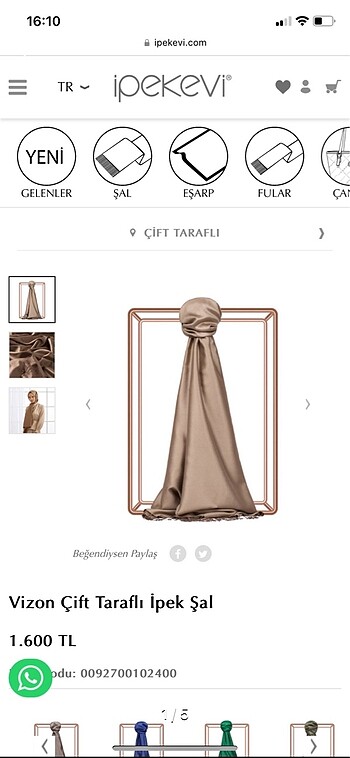 Ipekevi şal - Görsel 2