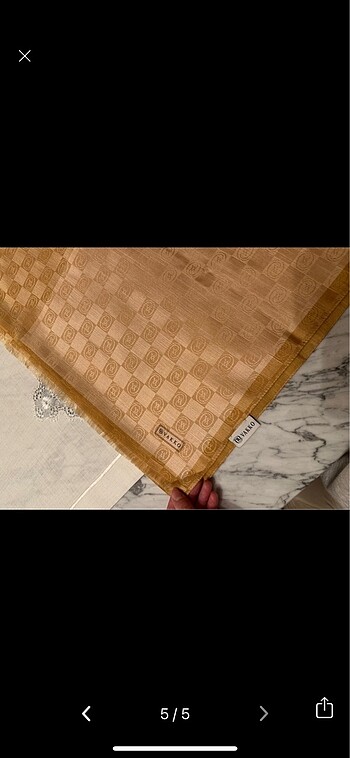 Vakko iki renkli şal - Görsel 5