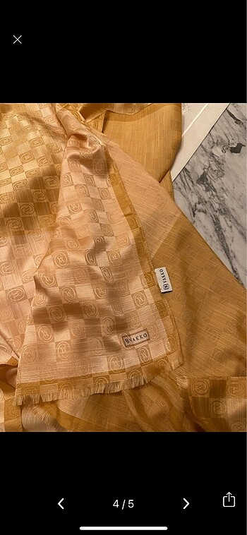 Vakko iki renkli şal - Görsel 4