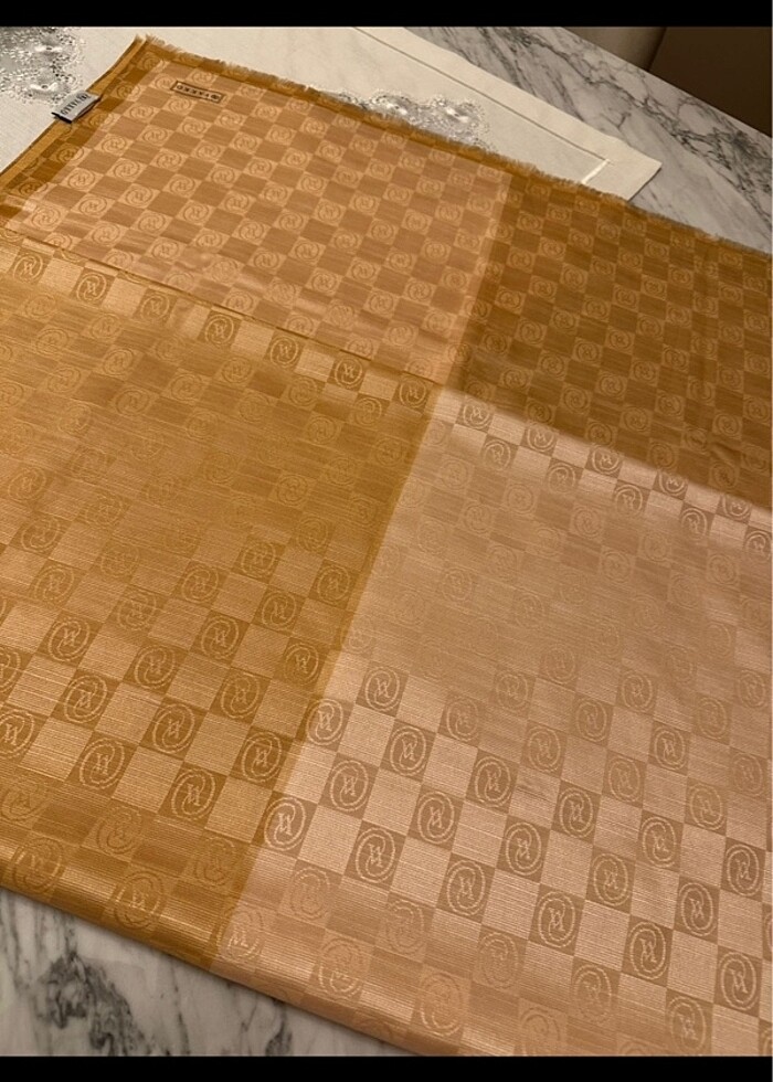 Vakko iki renkli şal - Görsel 3