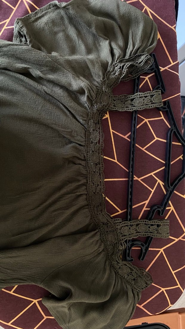 Dantel Detaylı  Bohem Kadın Bluz - Görsel 2