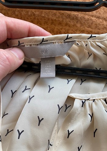 HM V Yaka Düğmeli Bohem Kadın Bluz - Görsel 3