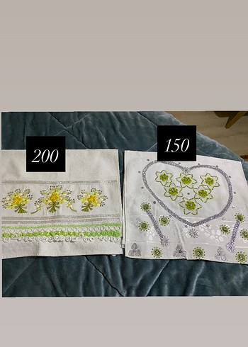 Nakışlı el örgüsü   Havlu Çeşitleri - Görsel 3