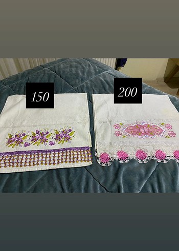 Nakışlı el örgüsü   Havlu Çeşitleri - Görsel 2