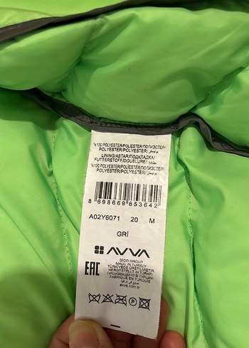 AVVA Marka Gri Erkek Montu - Görsel 3