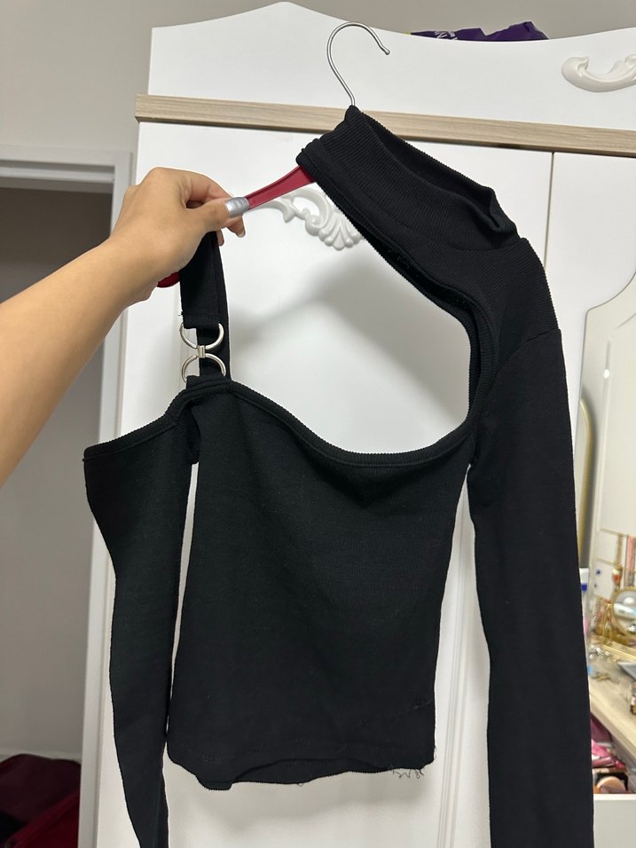 Siyah Bebek Taşıma Slingi - Görsel 2