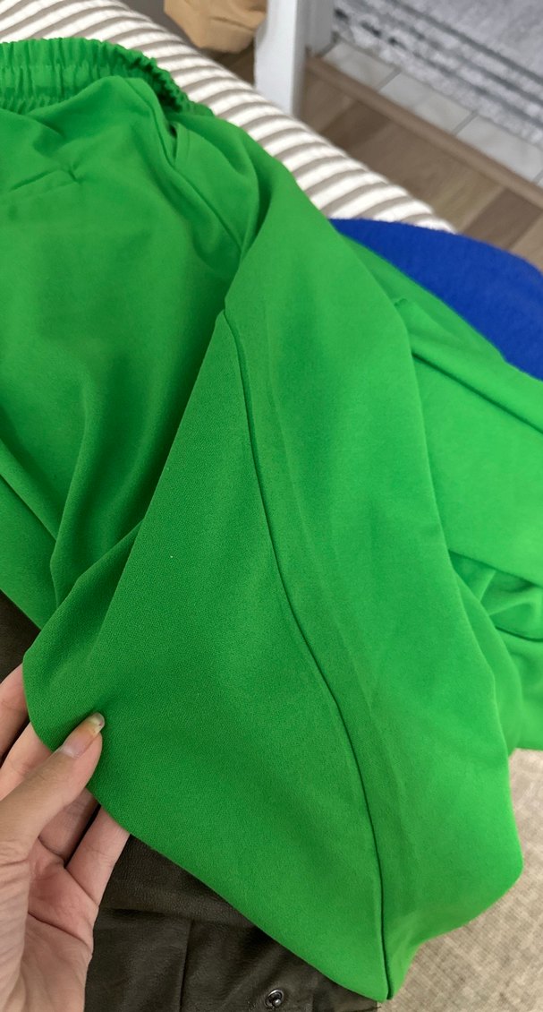 Kadın Yeşil Rahat Eşofman Takımı - Görsel 5