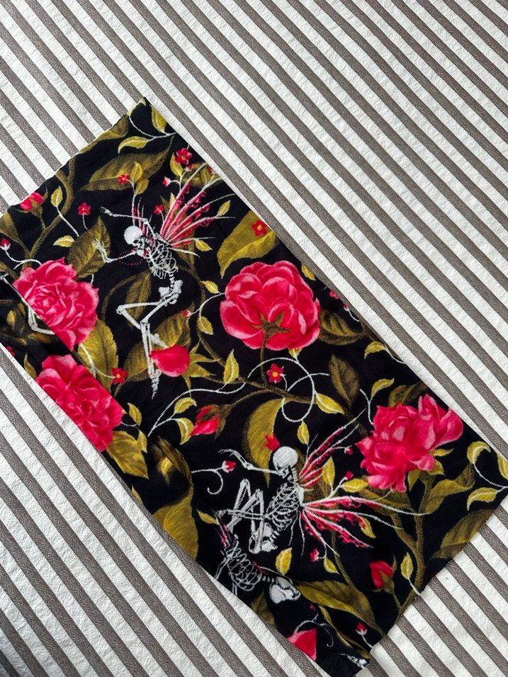 Kadın Çok Renkli Velcro Detaylı Fular - Görsel 2