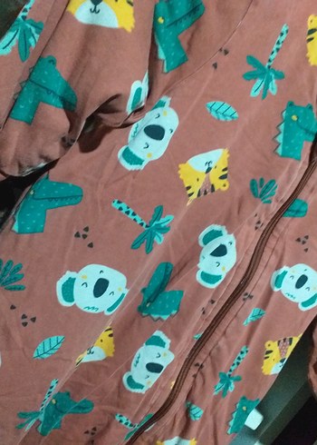 Renkli Baskılı Çocuk Uyku Tulumu - Görsel 2