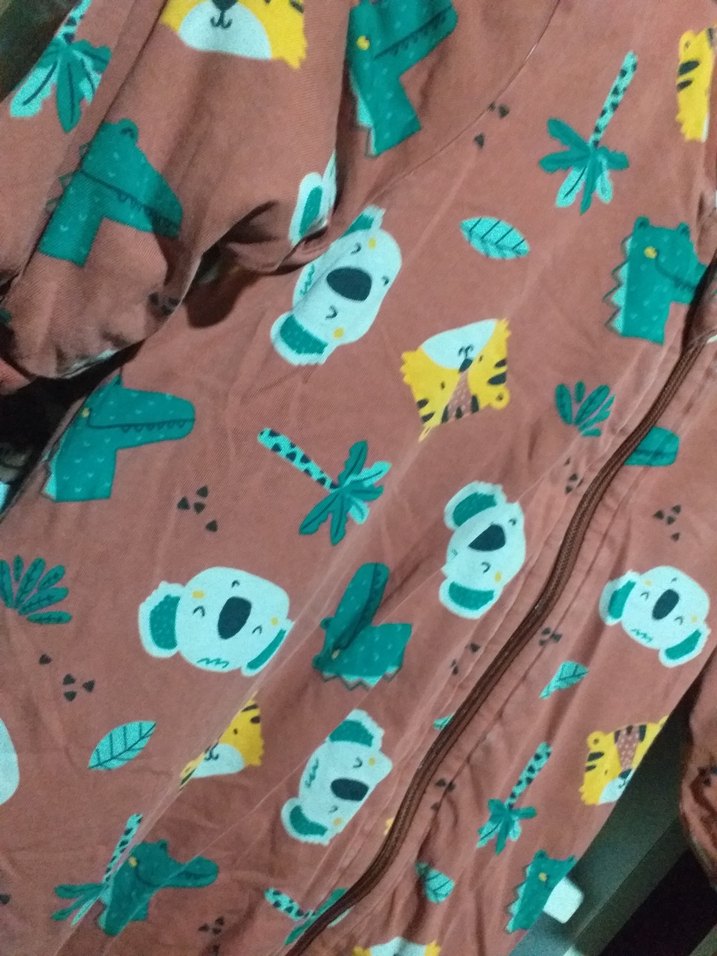 Renkli Baskılı Çocuk Uyku Tulumu - Görsel 2