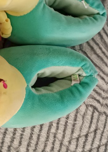 Pastel Renkli Prenses Bebek panduf - Görsel 4