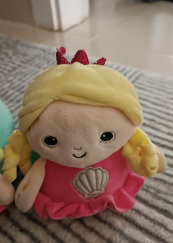 Pastel Renkli Prenses Bebek panduf - Görsel 5