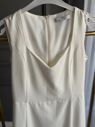BEYAZ MANGO ELBİSE - Görsel 5