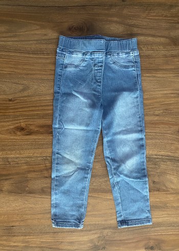 LC Waikiki 2adet Kız Çocuk Mavi Pastel Skinny Denim Pantolon