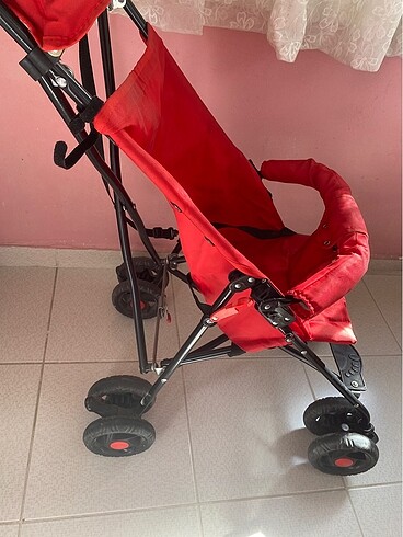 9- 18 kg Beden kırmızı Renk Baby Hope Baston bebek arabası