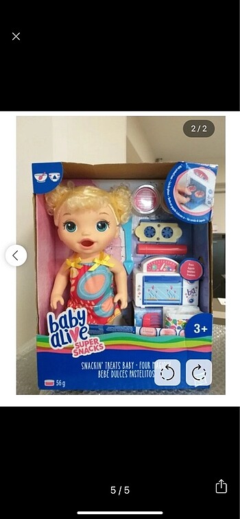 Baby Alive Tatlı Seven Bebeğim