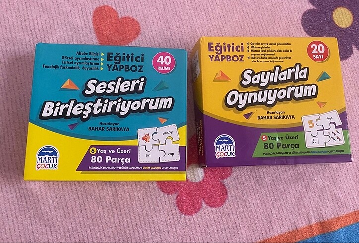 Eğitici 2li puzzel