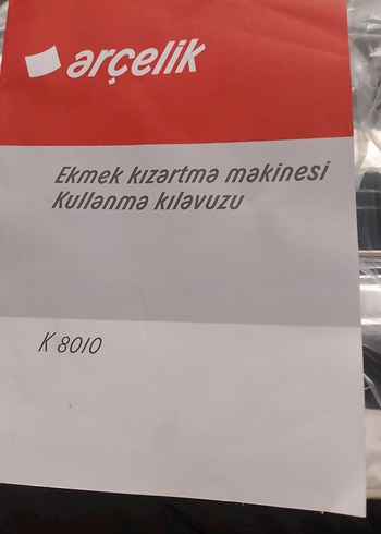 Arçelik K 8010 Kırmızı Ekmek Kızartma Makinesi - Görsel 4