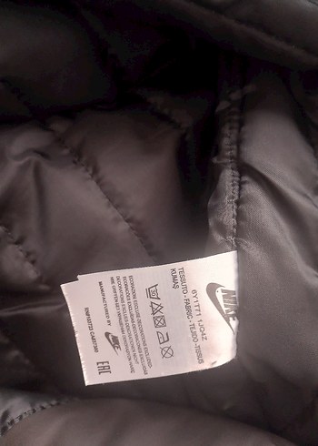 Nike Siyah Baskılı Fermuarlı Erkek Yağmurluk ,ince mont L - Görsel 4