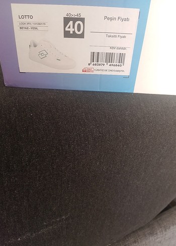 orjinal Lotto spor ayakkabı 44 - Görsel 3