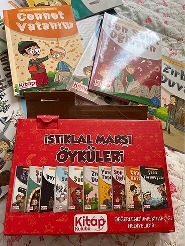 Beden İstiklal marşı öyküleri ilkokul kitap serisi