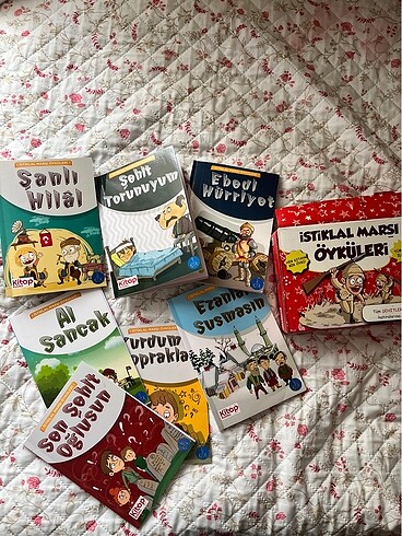 İstiklal marşı öyküleri ilkokul kitap serisi