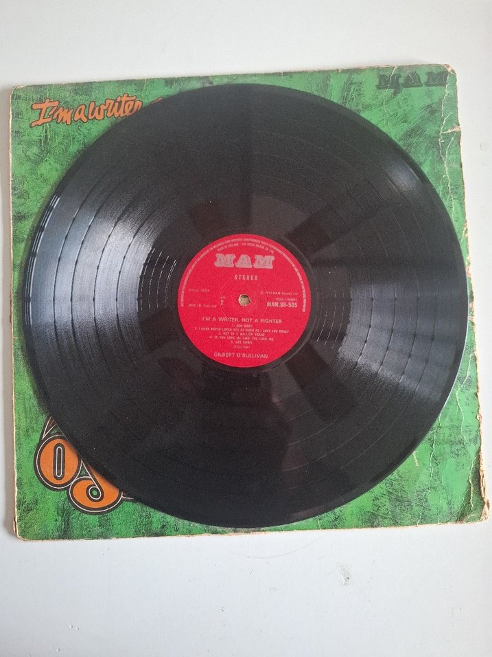 Gilbert O'Sullivan Albüm 33'lp plak - Görsel 5