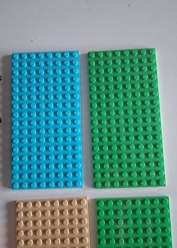 Çok Renkli Lego Seti Kalp ve Plakalar orjinal - Görsel 3