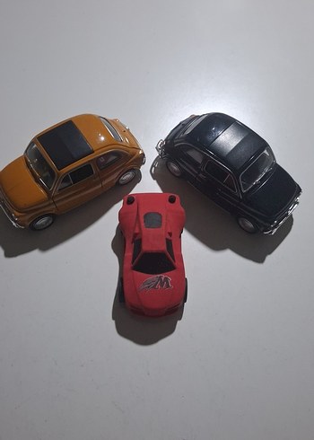 Küçük Çok Renkli Oyuncak Arabalar Seti - Görsel 13