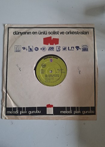 The Doobie Brothers - The Captain and Me Albümü 33'lp plak - Görsel 7