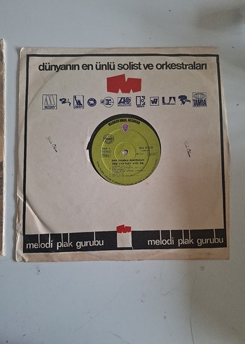 The Doobie Brothers - The Captain and Me Albümü 33'lp plak - Görsel 8