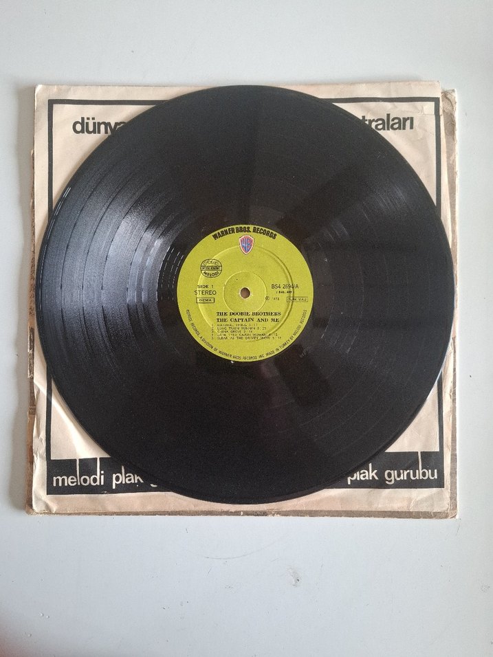 The Doobie Brothers - The Captain and Me Albümü 33'lp plak - Görsel 4