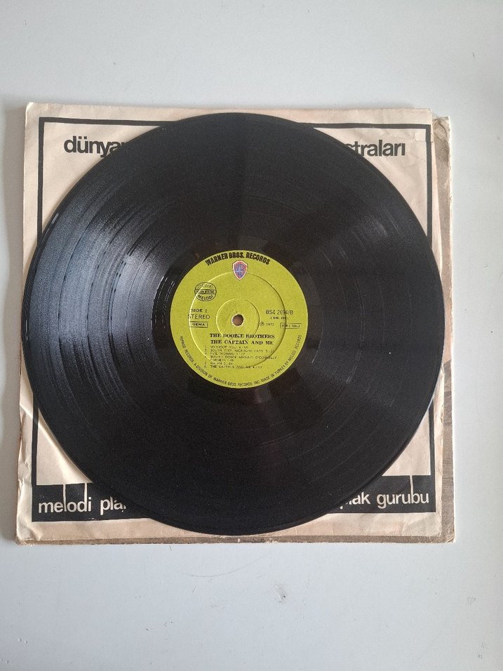 The Doobie Brothers - The Captain and Me Albümü 33'lp plak - Görsel 3