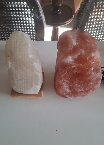 Himalaya Doğal Kaya Tuz Lambası 2 adet - Görsel 4