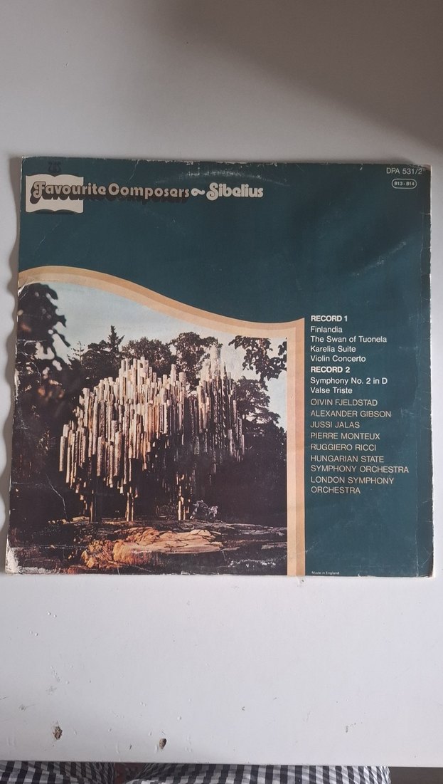 Sibelius 2LP Set - Finlandia ve Diğer Eserler plak - Görsel 2