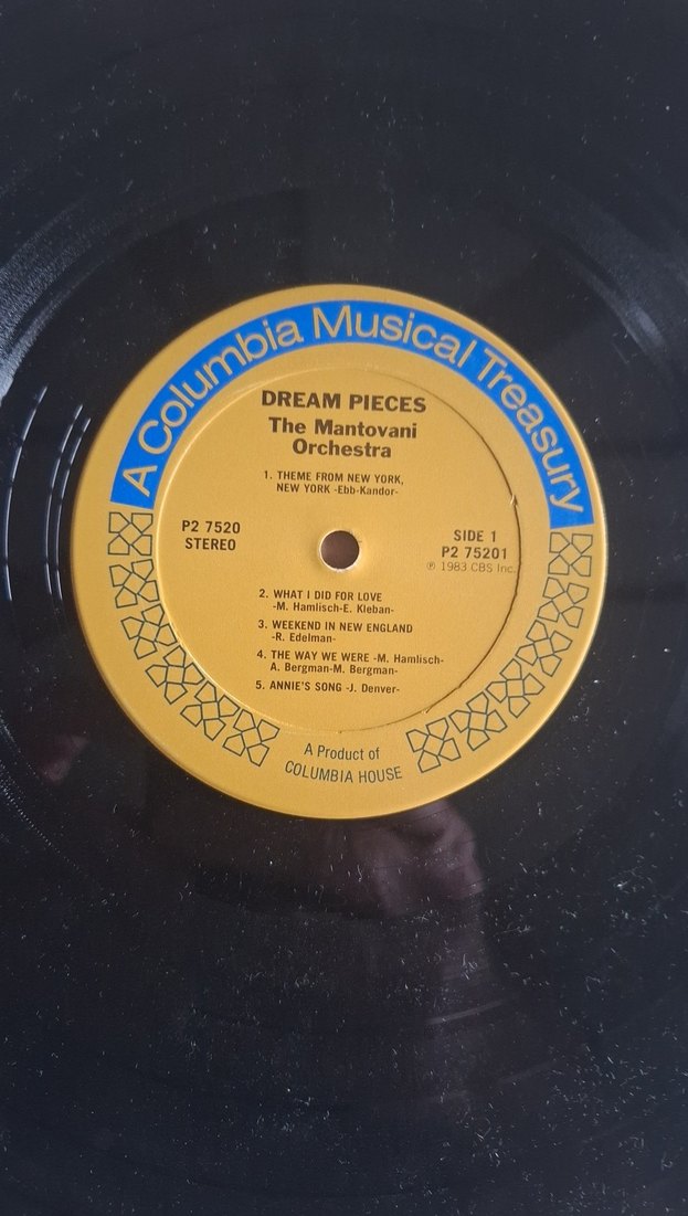 The Mantovani Orchestra - Dream Pieces Plak - Görsel 5