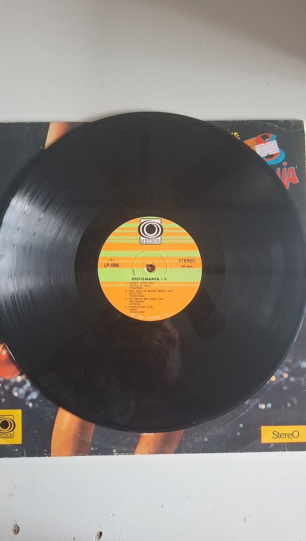 Discomania plak lp 1098 - Görsel 4