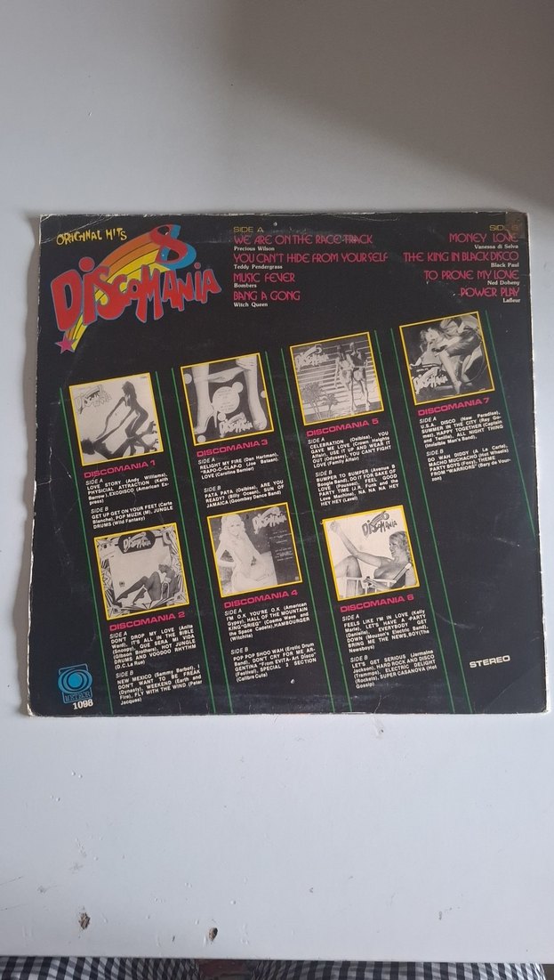 Discomania plak lp 1098 - Görsel 2