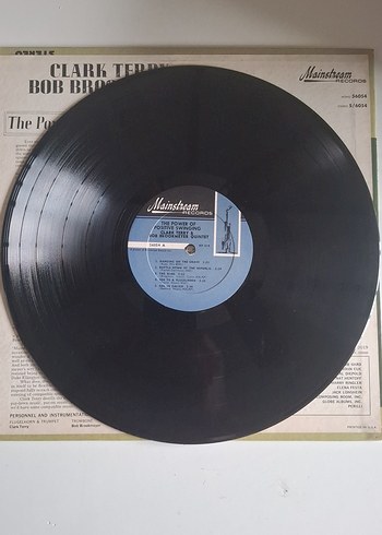 Clark Terry ve Bob Brookmeyer Albümü plak - Görsel 4
