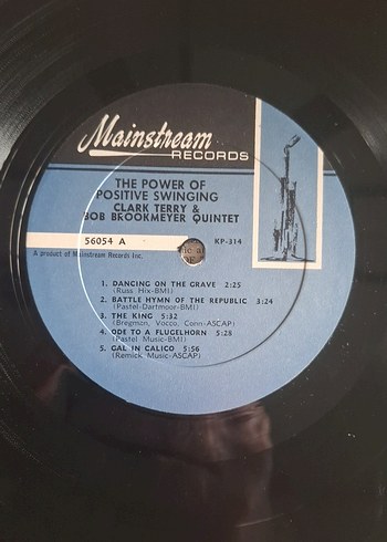 Clark Terry ve Bob Brookmeyer Albümü plak - Görsel 3