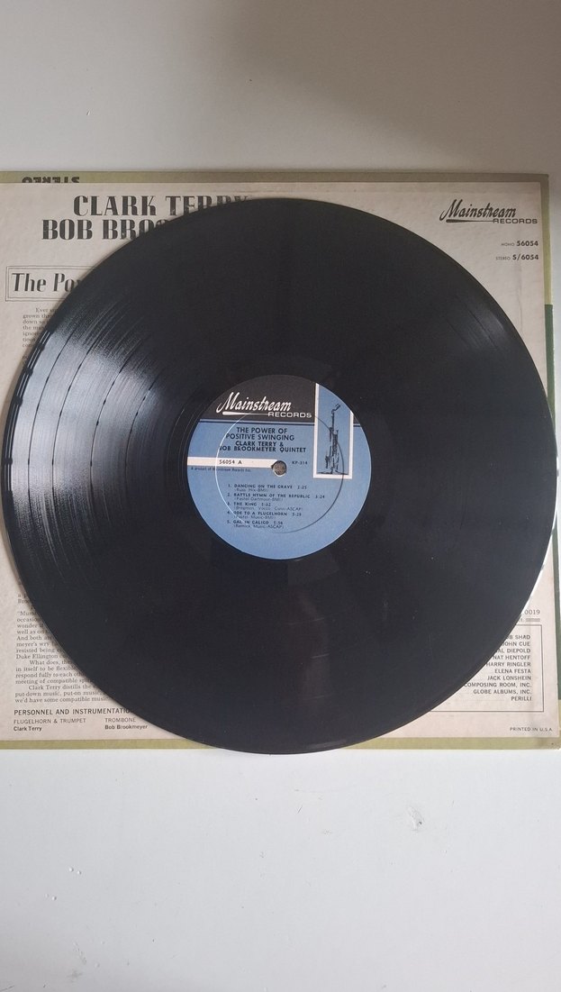 Clark Terry ve Bob Brookmeyer Albümü plak - Görsel 4