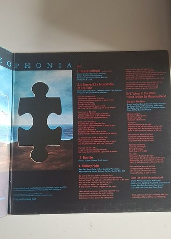 Mike Batt Schizophonia Puzzle plak - Görsel 3