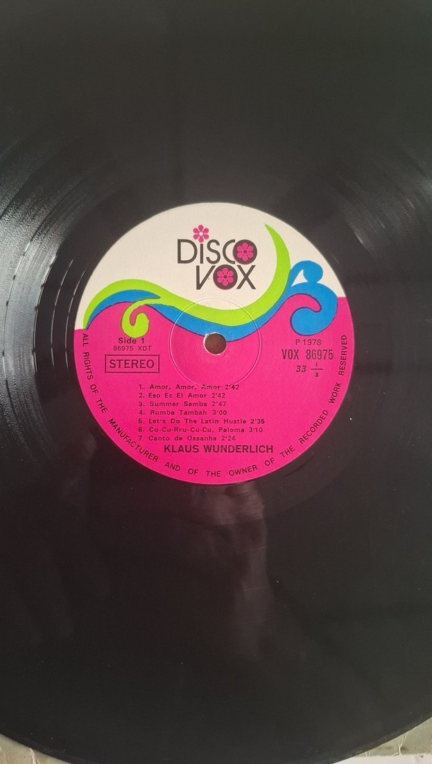 Golden organ klaus wunderlıch lp plak - Görsel 5