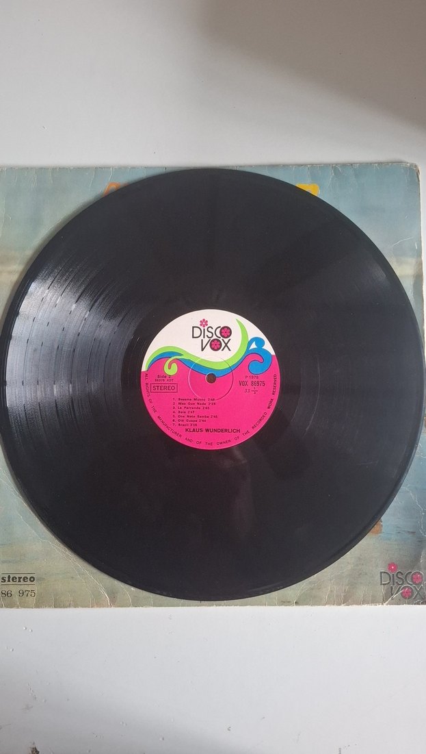 Golden organ klaus wunderlıch lp plak - Görsel 4