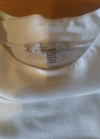 xs Beden Mavi sweatshirt