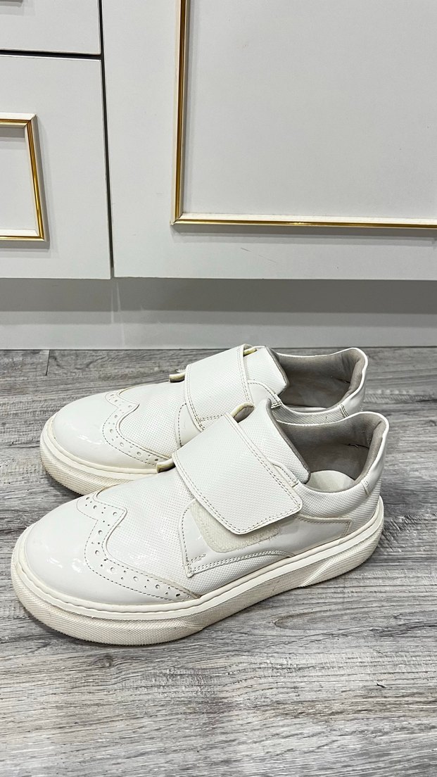 Beyaz Erkek Çocuk Spor Ayakkabı - Görsel 2