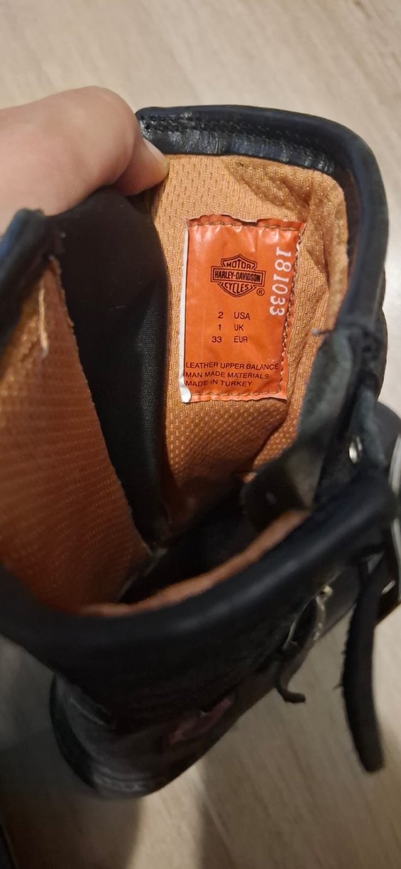 Orjinal harley davidson çocuk botu - Görsel 4