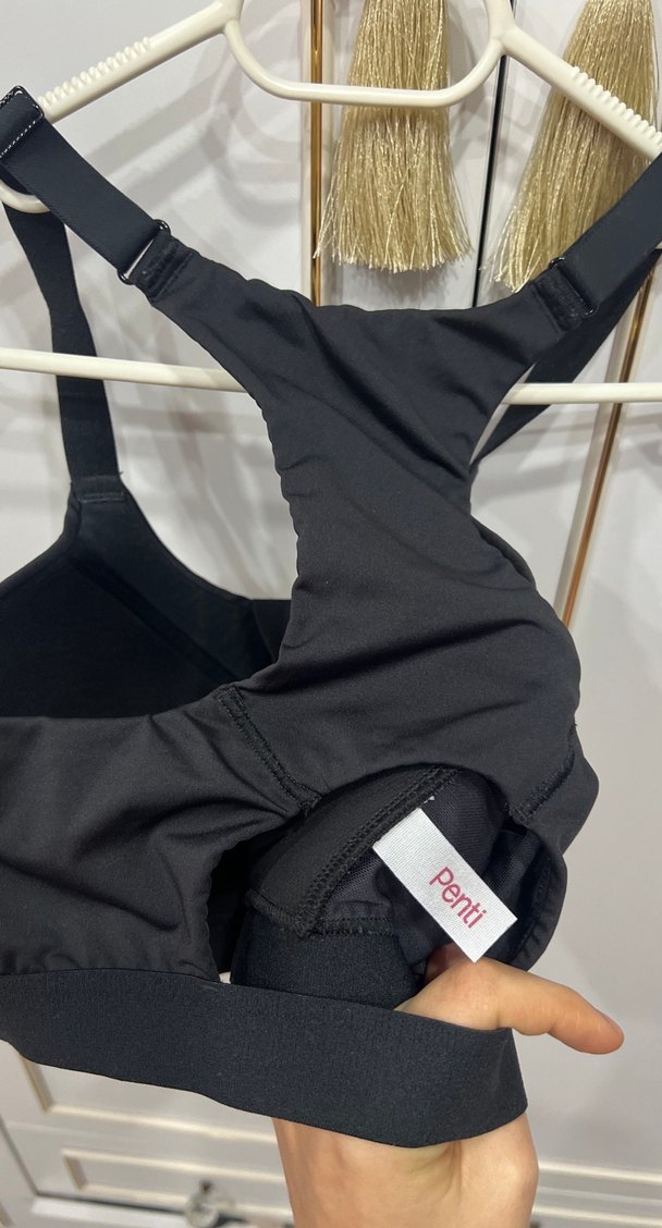 Penti Siyah Fermuarlı Spor Sütyeni - Görsel 3