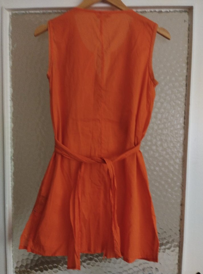 zara boncuk işlemeli elbise tunik - Görsel 5