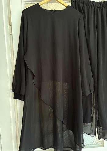 şifon tesettür abiye takim - Görsel 4